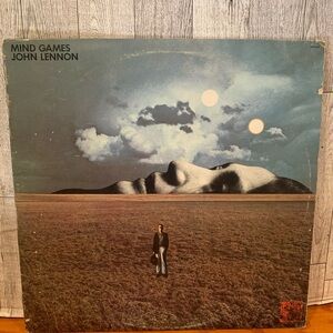 Vintage 1973 John Lennon Mind Games Vinyl